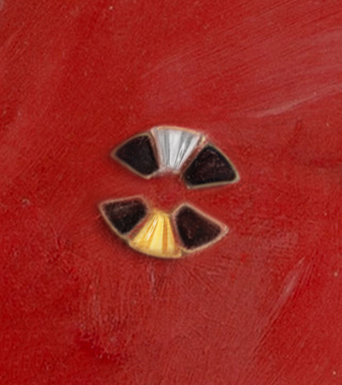 Painting Brooch Closeup